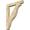 Ekena Millwork Funston Block Rough Sawn Bracket, Douglas Fir, 4"W x 32"D x 40"H BKT04X32X40FST05RDF - alternate 1